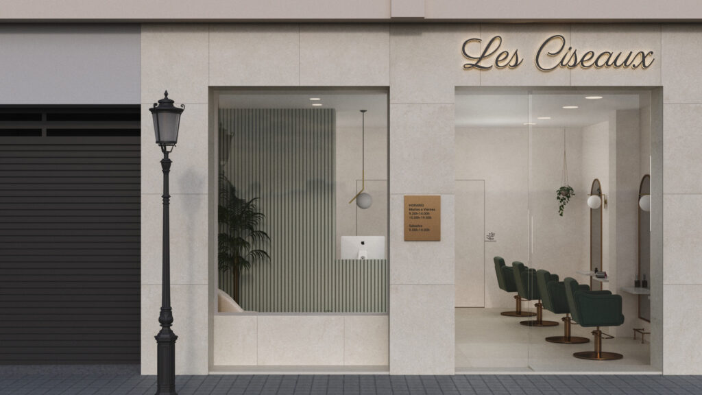 Peluqueria B10 fachada Peluqueria B10 fachada